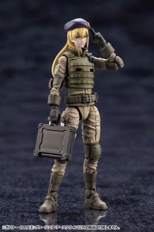 Hexa Gear Governor Queen of White: Virginia Earthcline 1/24 Scale Model Kit