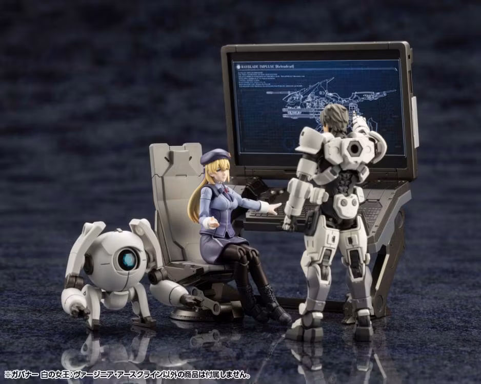 Hexa Gear Governor Queen of White: Virginia Earthcline 1/24 Scale Model Kit