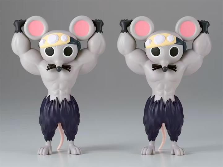 Demon Slayer: Kimetsu no Yaiba FigLife! Muscular Mice Set of 2 Figures