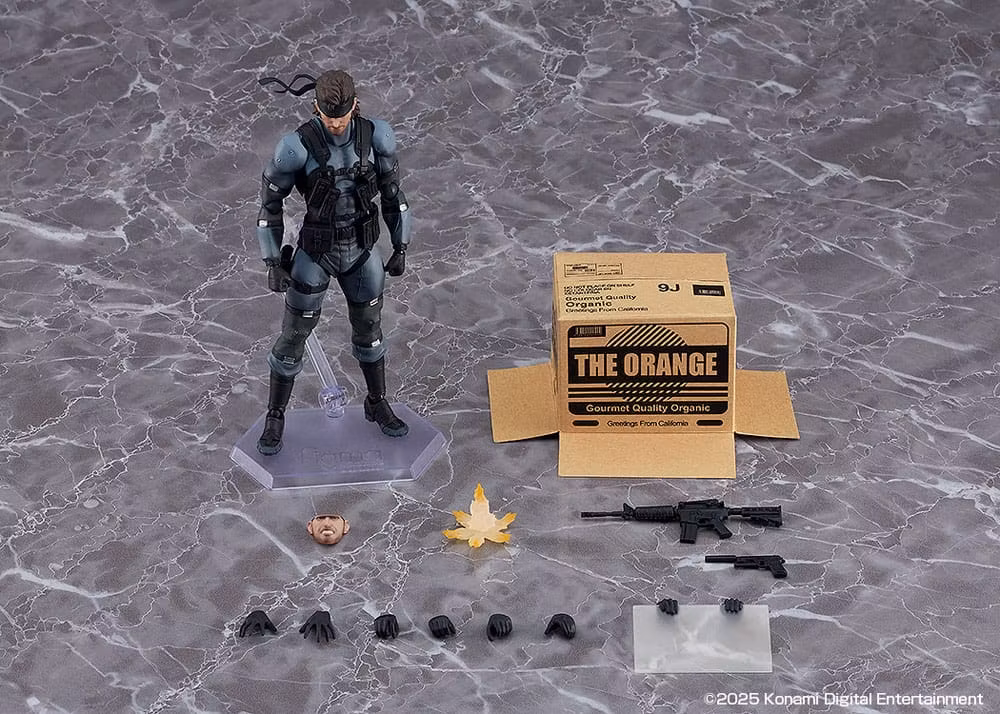 Metal Gear Solid 2: Sons of Liberty Figma Solid Snake (MGS2 Ver. Updated Edition)