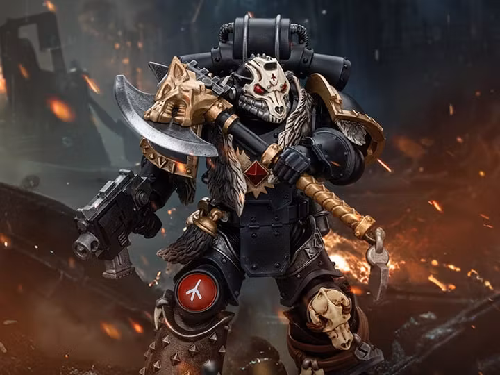 Warhammer: The Horus Heresy Space Wolves Deathsworn Pack 3rd Squad Mate 1/18 Scale Action Figure