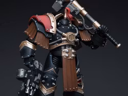 Warhammer: The Horus Heresy Sons of Horus Justaerin Terminator Squad Justaerin with Thunder Hammer 1/18 Scale Action Figure