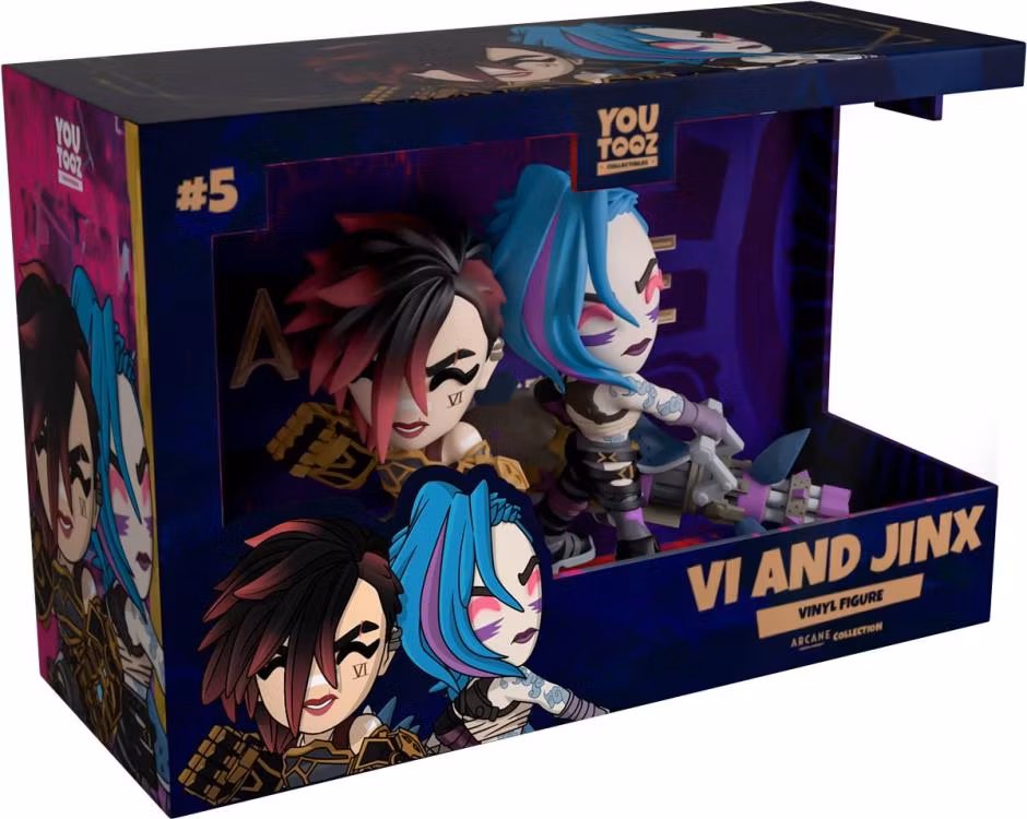 Arcane Vi & Jinx Vinyl Figure