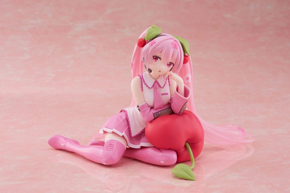 Vocaloid Desktop Cute Sakura Miku (Cherry Cushion Ver.)