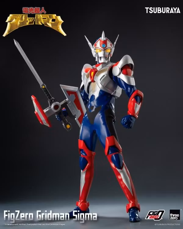 Gridman the Hyper Agent: Revenge of Neo Evil Lord FigZero Gridman Sigma 12-Inch Action Figure