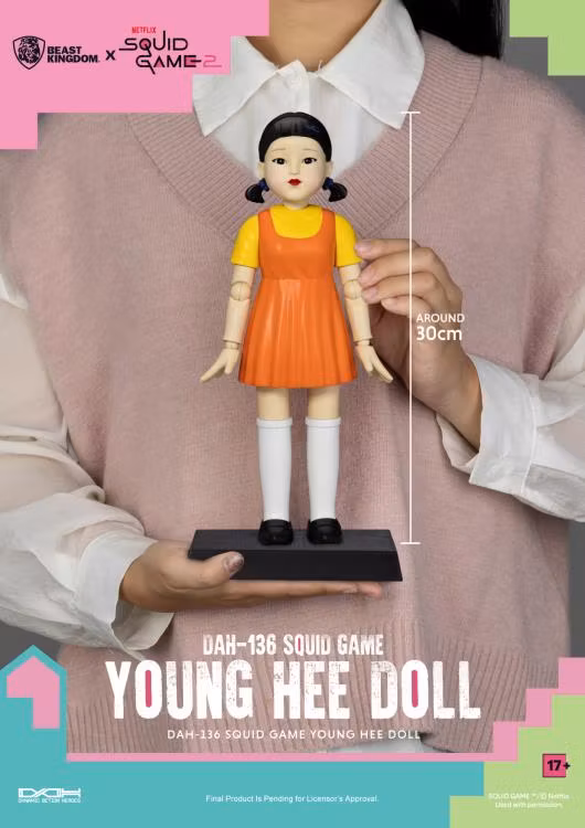 Squid Game Dynamic 8ction Heroes DAH-136 Young Hee Doll