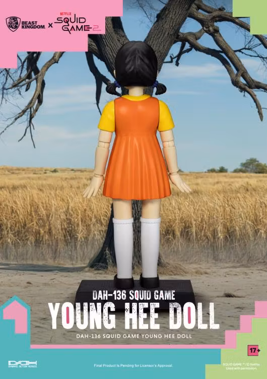 Squid Game Dynamic 8ction Heroes DAH-136 Young Hee Doll