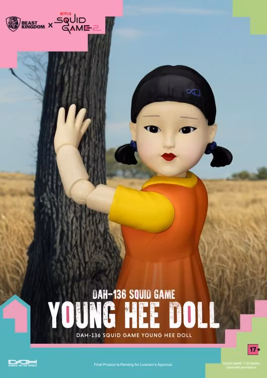 Squid Game Dynamic 8ction Heroes DAH-136 Young Hee Doll