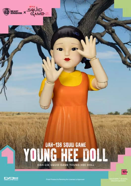 Squid Game Dynamic 8ction Heroes DAH-136 Young Hee Doll