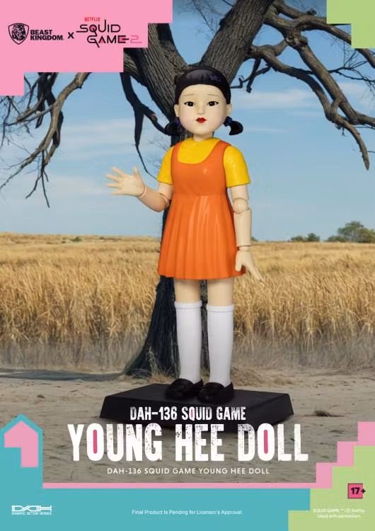 Squid Game Dynamic 8ction Heroes DAH-136 Young Hee Doll