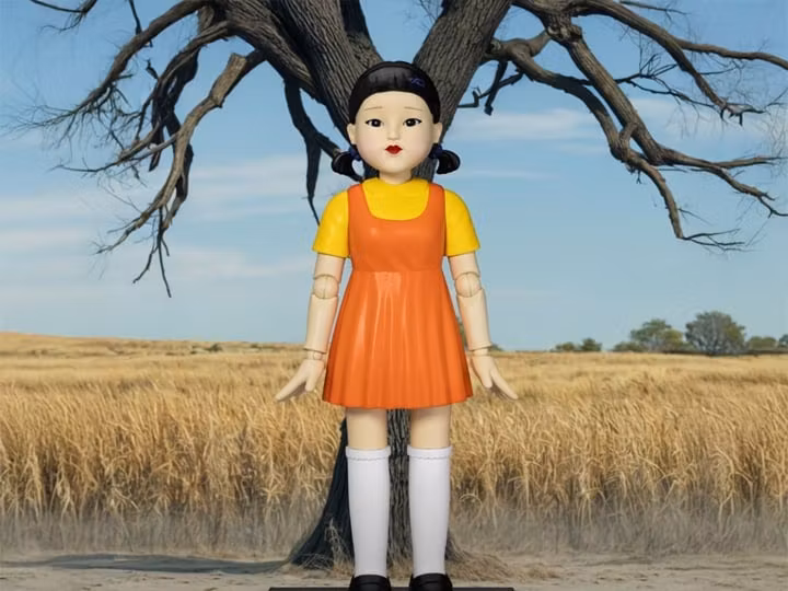 Squid Game Dynamic 8ction Heroes DAH-136 Young Hee Doll