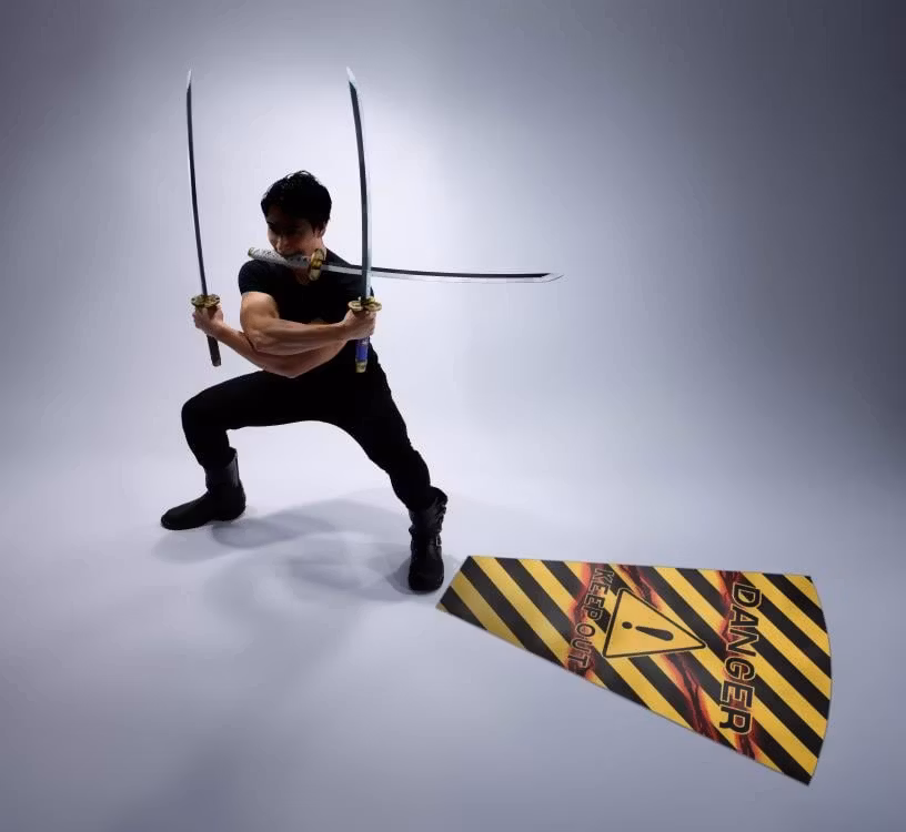 One Piece Proplica Roronoa Zoro Three Sword Style Set