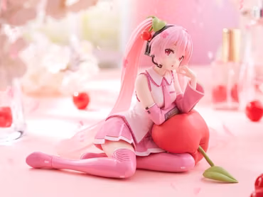 Vocaloid Desktop Cute Sakura Miku (Cherry Cushion Ver.)