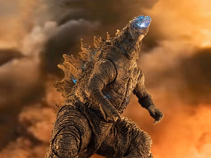 Godzilla vs. Kong Exquisite Basic+ Heat Ray Godzilla PX Previews Exclusive Action Figure