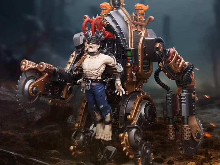 Warhammer 40k Adepta Sororitas Penitent Engine 1/18 Scale Action Figure