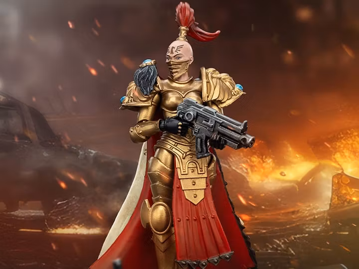 Warhammer: The Horus Heresy Sisters of Silence White Falcons Vigilator Cadre Vigilator (Ver. 1) 1/18 Scale Action Figure