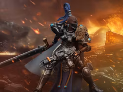 Warhammer: The Horus Heresy Sisters of Silence Argent Lynx Vigilator Cadre Vigilator (Ver. 2) 1/18 Scale Action Figure