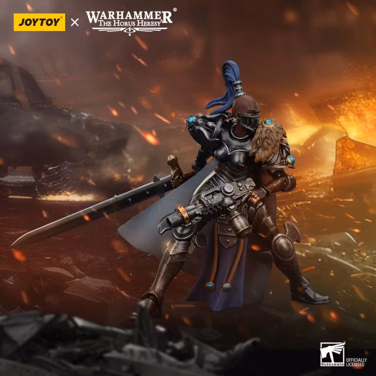 Warhammer: The Horus Heresy Sisters of Silence Argent Lynx Vigilator Cadre Vigilator (Ver. 2) 1/18 Scale Action Figure