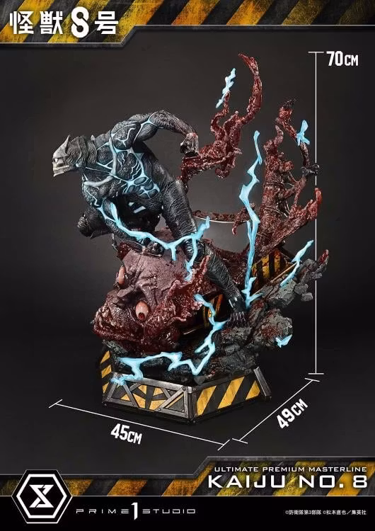 Kaiju No. 8 Ultimate Premium Masterline Kaiju No. 8 (Deluxe Ver.) 1/4 Scale Limited Edition Statue (With Bonus)