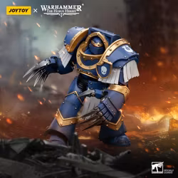 Warhammer: The Horus Heresy Ultramarines Cataphractii Terminator Squad Terminator with Lightning Claws 1/18 Scale Action Figure