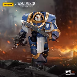 Warhammer: The Horus Heresy Ultramarines Cataphractii Terminator Squad Sergeant with Power Sword 1/18 Scale Action Figure