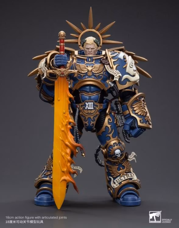 Warhammer 40K Ultramarines Primarch Roboute Guilliman 1/18 Scale Action Figure