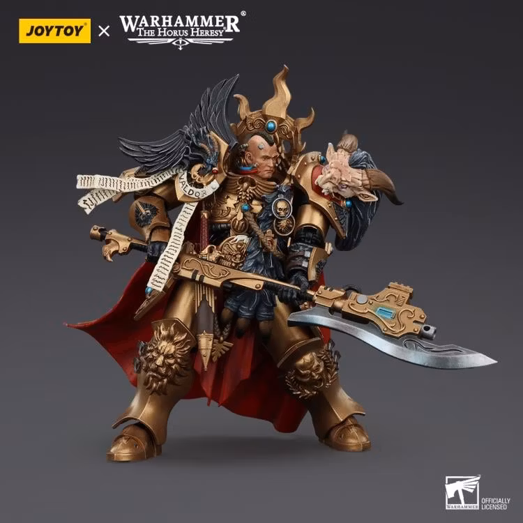 Warhammer: The Horus Heresy Legio Custodes Constantin Valdor, Captain-General of the Legio Custodes 1/18 Scale Action Figure