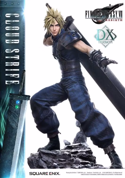 Final Fantasy VII Rebirth Square Enix Masterline Cloud Strife (Deluxe Ver.) 1/4 Scale Statue