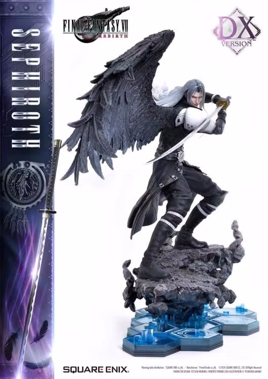 Final Fantasy VII Rebirth Square Enix Masterline Sephiroth (Deluxe Ver.) 1/4 Scale Statue