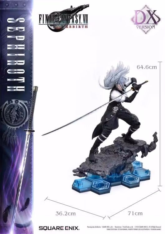 Final Fantasy VII Rebirth Square Enix Masterline Sephiroth (Deluxe Ver.) 1/4 Scale Statue