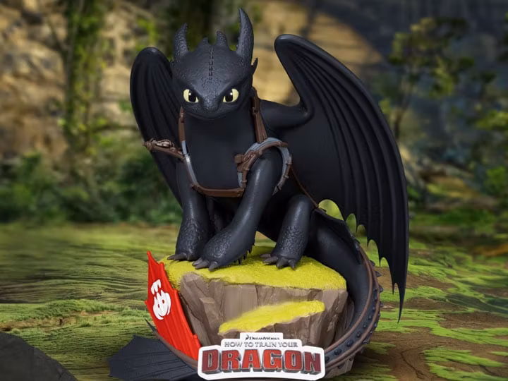 How to Train Your Dragon D-Stage DS-172 Toothless Statue