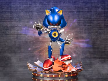 Sonic The Hedgehog Metal Sonic The Steel Nemesis Limited Edition Statue