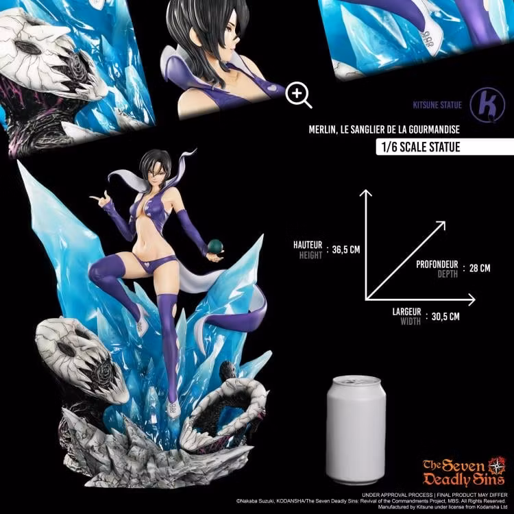 The Seven Deadly Sins Merlin 1/6 Scale Limited Edition Statue
