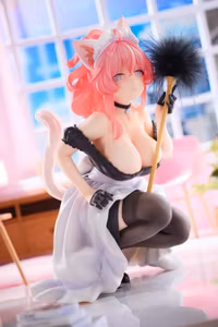 Cat's Thought Maid Cat Mo-chan 1/4 Scale Figure