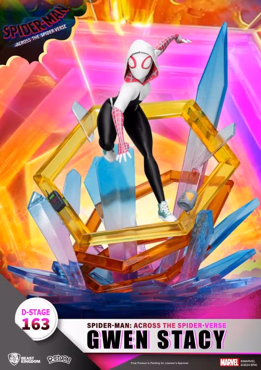 Marvel Spider-Man: Across the Spider-Verse D-Stage DS-163 Gwen Stacy Statue