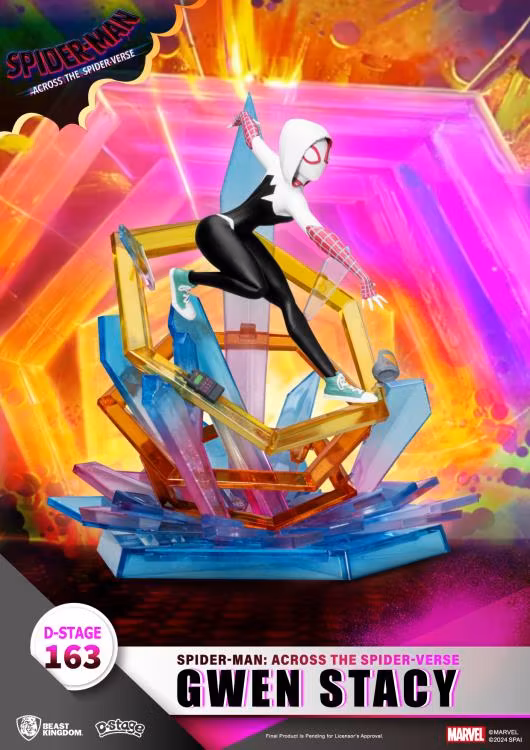 Marvel Spider-Man: Across the Spider-Verse D-Stage DS-163 Gwen Stacy Statue