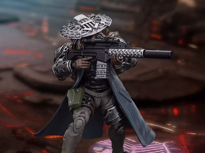 Battle for the Stars Shadow Jaeger Squad Raven 1/18 Scale Action Figure