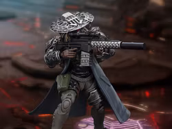 Battle for the Stars Shadow Jaeger Squad Raven 1/18 Scale Action Figure