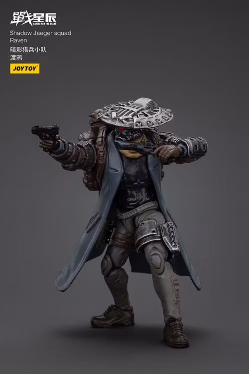 Battle for the Stars Shadow Jaeger Squad Raven 1/18 Scale Action Figure