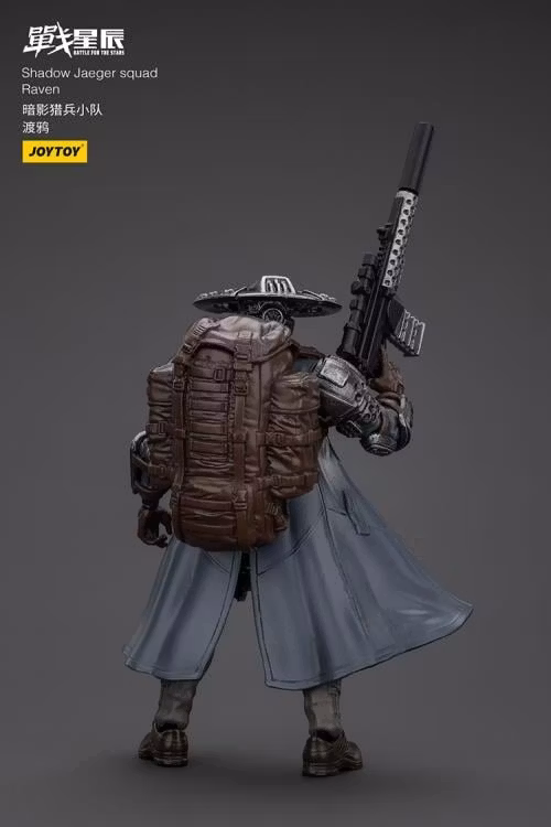 Battle for the Stars Shadow Jaeger Squad Raven 1/18 Scale Action Figure