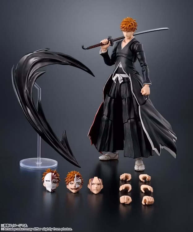 Bleach S.H.Figuarts Ichigo Kurosaki (Getsugatensho Ver.)