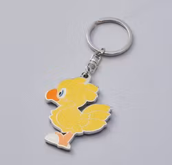 Final Fantasy Series Metal-Keychain Chocobo