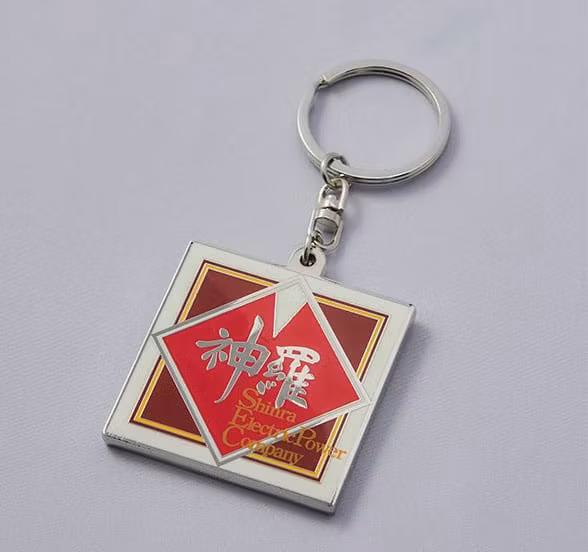Final Fantasy Series Metal-Keychain Shinra