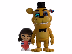 Five Nights at Freddy's (2023) Abby & Golden Freddy Vinyl Figure