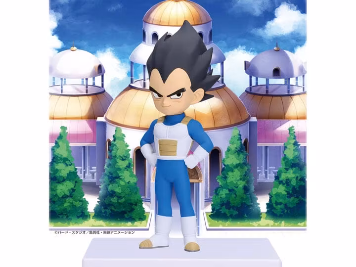 Dragon Ball Vegeta Figure with Panel