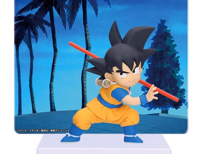 Dragon Ball Son Goku Figure with Panel