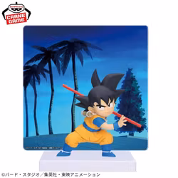 Dragon Ball Son Goku Figure with Panel