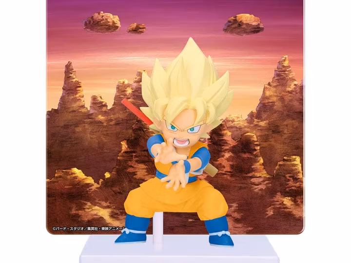 Dragon Ball Daima Goku Mini Figure with Panel