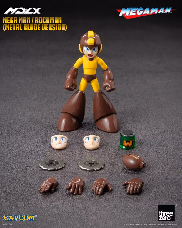 Mega Man MDLX Articulated Figure Series Mega Man (Metal Blade Ver.)