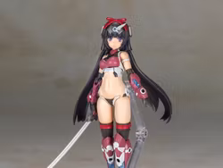 Frame Arms Girl P3 Magatsuki (Kunoichi Ver.) Pre-Assembled Model Kit